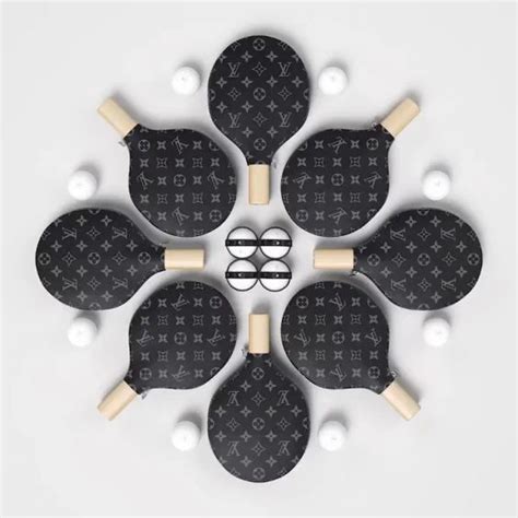 louis vuitton raquette ping pong|james ping pong set.